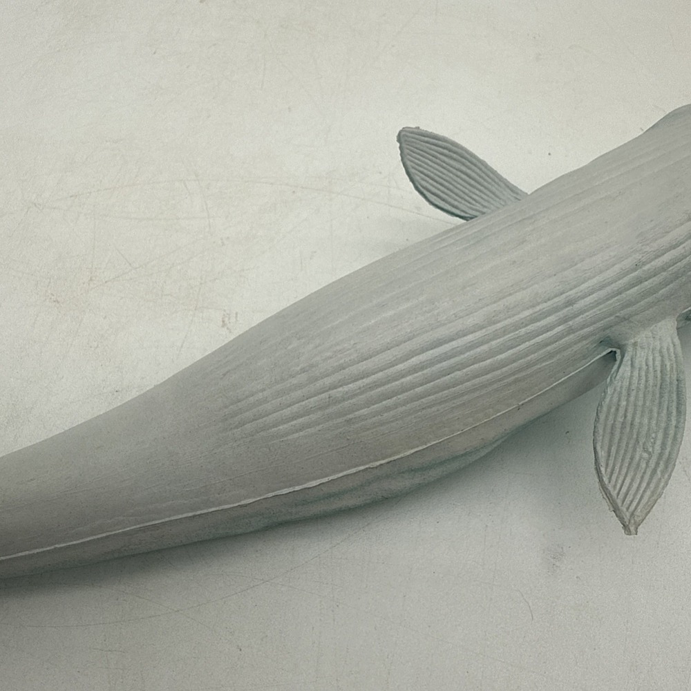 Vintage AAA Toys 11" Rubber Blue Whale Painted Tongue - Picture 8 of 10
